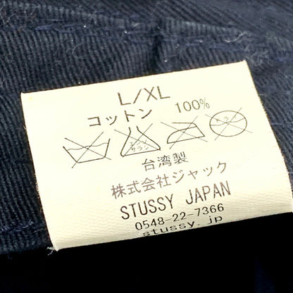 【中古品】【メンズ/レディース】 STUSSY ステューシー SS LINK BUCKET HAT SSリンクバケットハット 帽子 服飾雑貨 185-250224-ma-11-izu サイズ：L/XL カラー：ネイビー 万代Net店