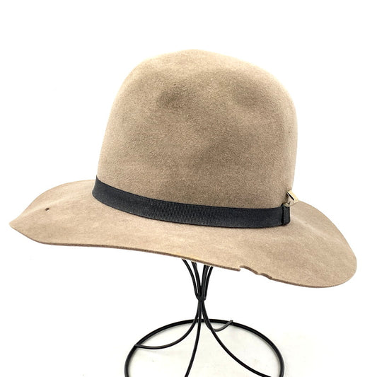 【中古品】【メンズ/レディース】 ACF BY SUPER DUPER エーシーエフバイスーパーデューパー イタリア製 GIPSY HAT ジプシーハット 帽子 服飾雑貨 185-250224-ma-12-izu サイズ：58 カラー：ベージュ 万代Net店
