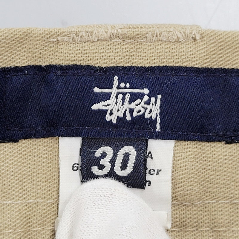 【中古品】【メンズ】  OLD STUSSY オールドステューシー 90S PAINTER SHORTS 90年代 ペインターショーツ ズボン パンツ ボトムス 153-250224-ma-08-izu サイズ：30 カラー：ベージュ系 万代Net店