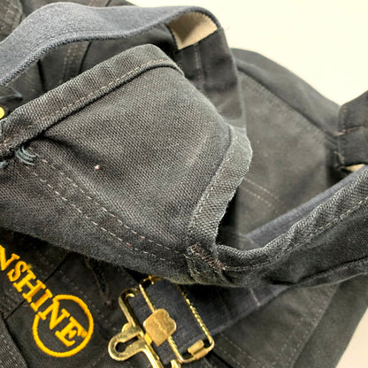 【中古品】【メンズ】 Carhartt カーハート R01 BLK メキシコ製 2015年製 DOUBLE KNEE BIB OVERALL COTTON DUCK ダブルニービブオーバーオール コットンダック ズボン ボトムス サロペット オーバーオール 157-250223-ma-05-izu サイズ：34×30 カラー：黒 万代Net店