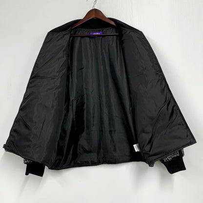 【中古品】【メンズ】  FUCKING AWESOME ファッキング オーサム FILIGREE BOMBER JACKET フィリグリー ボンバージャケット アウター 142-250224-as-11-izu サイズ：L カラー：ブラック系 万代Net店