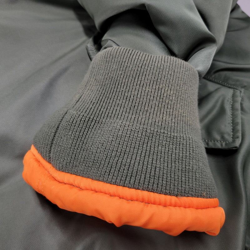 【中古品】【メンズ】 HOODED MA-1 フーデッド ジャケット アウター 149-250708-as-12-izu サイズ：L カラー：オリーブ 万代Net店
