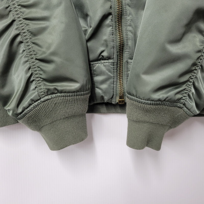 【中古品】【メンズ】 HOODED MA-1 フーデッド ジャケット アウター 149-250708-as-12-izu サイズ：L カラー：オリーブ 万代Net店