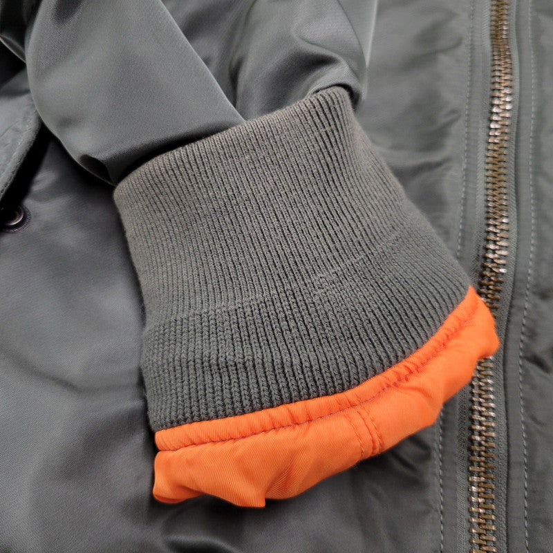 【中古品】【メンズ】 HOODED MA-1 フーデッド ジャケット アウター 149-250708-as-12-izu サイズ：L カラー：オリーブ 万代Net店