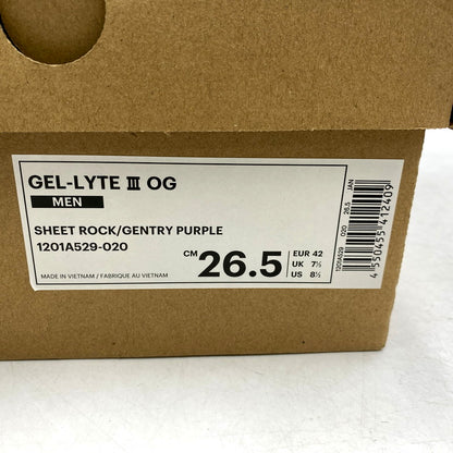 【現状渡し品】【メンズ】 asics アシックス × ATMOS アトモス × SNEAKER FREAKER スニーカー フリーカー GEL-LYTE III OG 1201A529 ゲルライト 3 OG スニーカー シューズ 靴 162-250224-as-27-izu サイズ：26.5cm カラー：マルチカラー 万代Net店