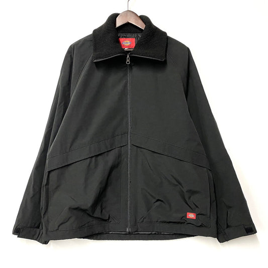 【中古品】【メンズ】 Dickies ディッキーズ RIB COLLAR JACKET 3478-6170 リブカラージャケット アウター 147-250301-as-10-izu サイズ：M カラー：ブラック 万代Net店