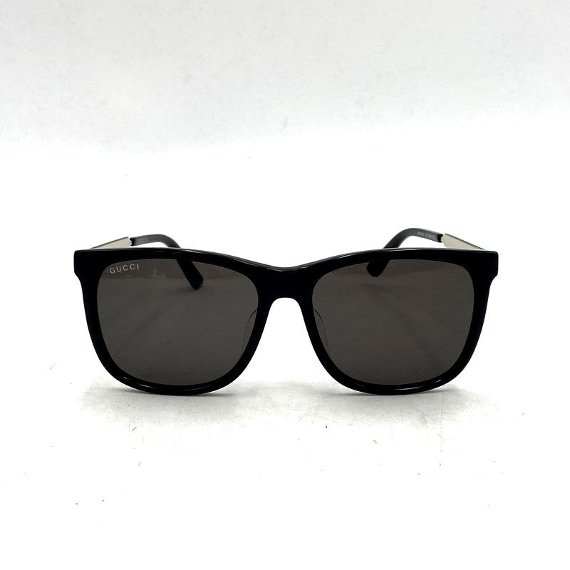 【中古品】【メンズ/レディース】 GUCCI グッチ SHERRY LINE SUNGLASSES GG0078SK シェリーライン サングラス 183-250224-as-24-izu サイズ：56□17-150 カラー：ブラック 万代Net店