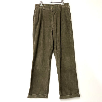 【中古品】【メンズ】 TOMMY HILFIGER トミーヒルフィガー 90S CORDUROY PANTS コーデュロイ パンツ ボトムス 157-250301-as-11-izu サイズ：32×30 カラー：ブラウン 万代Net店