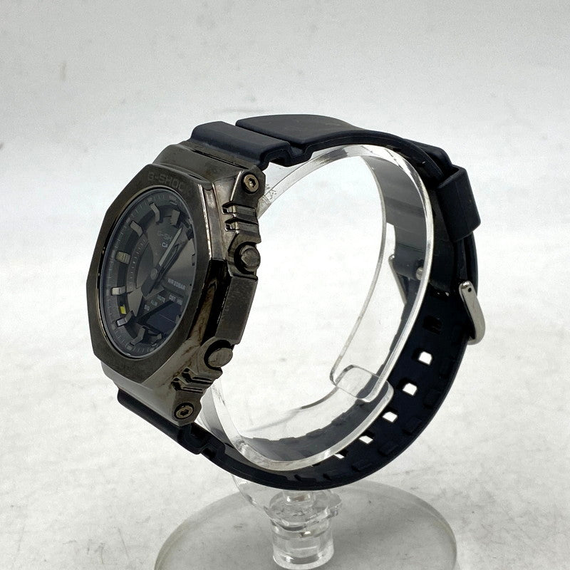 【中古品】【メンズ/レディース】 G-SHOCK ジーショック ANALOG-DIGITAL WOMEN WATCH GM-S2100B アナログ デジタル ウーマン 腕時計 196-250224-as-23-izu サイズ：45.9 × 40.4 × 11 mm カラー：グレー系 万代Net店