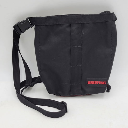 【中古品】【メンズ】 BRIEFING ブリーフィング JUMPER SS SHOULDER BAG ジャンパーSS ショルダーバッグ 鞄 カバン 188-250227-ma-04-izu カラー：黒 万代Net店