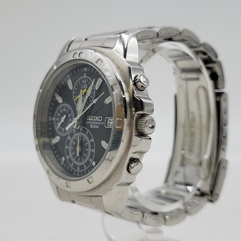 【中古品】【メンズ/レディース】 SEIKO セイコー 7T92-0CA0 クォーツ 腕時計 198-250227-as-33-izu カラー：シルバー 万代Net店