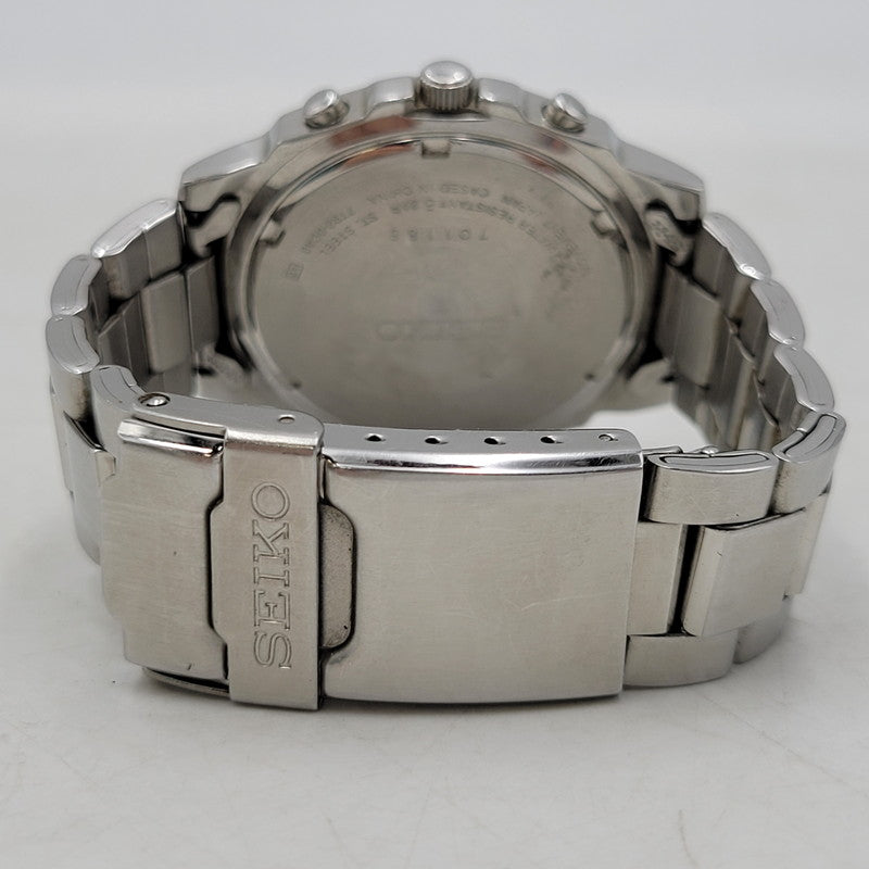 【中古品】【メンズ/レディース】 SEIKO セイコー 7T92-0CA0 クォーツ 腕時計 198-250227-as-33-izu カラー：シルバー 万代Net店