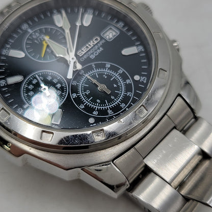 【中古品】【メンズ/レディース】 SEIKO セイコー 7T92-0CA0 クォーツ 腕時計 198-250227-as-33-izu カラー：シルバー 万代Net店