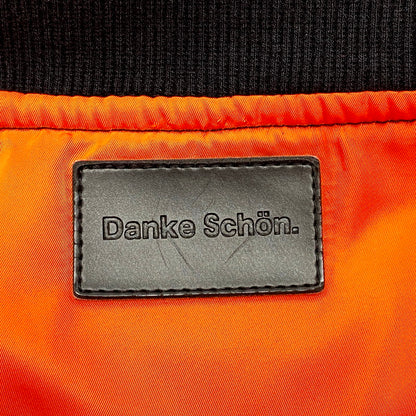 【中古品】【メンズ】 Danke Schon ダンケシェーン 6016153049 LONG MA-1 JACKET ロング エムエーワン ジャケット アウター 長袖 147-250302-ma-16-izu サイズ：F カラー：黒 万代Net店