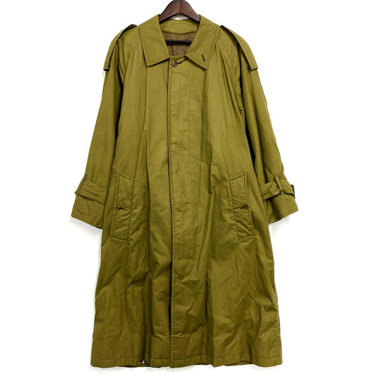 【中古品】【メンズ】 Burberrys バーバリーズ BELTED SOUTIEN COLLAR COAT ベルテッド ステンカラーコート 英国製 アウター 141-250225-as-08-izu カラー：グリーン系 万代Net店