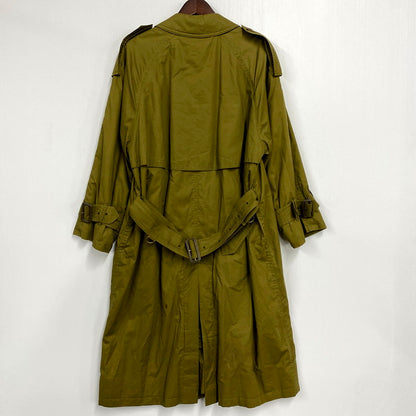 【中古品】【メンズ】 Burberrys バーバリーズ BELTED SOUTIEN COLLAR COAT ベルテッド ステンカラーコート 英国製 アウター 141-250225-as-08-izu カラー：グリーン系 万代Net店