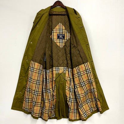 【中古品】【メンズ】 Burberrys バーバリーズ BELTED SOUTIEN COLLAR COAT ベルテッド ステンカラーコート 英国製 アウター 141-250225-as-08-izu カラー：グリーン系 万代Net店