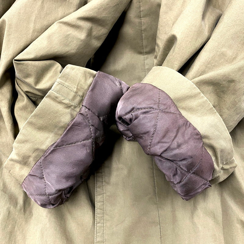 【中古品】【メンズ】 Burberrys バーバリーズ BELTED SOUTIEN COLLAR COAT ベルテッド ステンカラーコート 英国製 アウター 141-250225-as-08-izu カラー：グリーン系 万代Net店