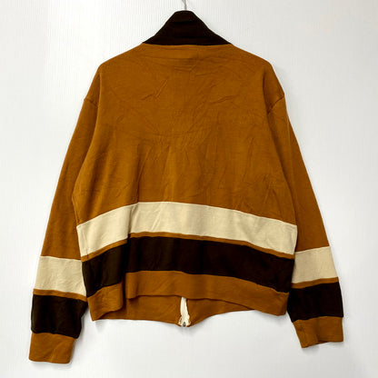 【中古品】【メンズ】 ROYALLY ロイヤリー 80-90S TRACK JACKET 80-90年代 トラックジャケット アウター 長袖 146-250302-ma-09-izu サイズ：XL カラー：茶 万代Net店