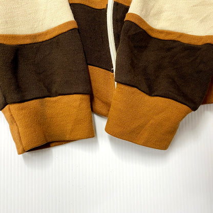 【中古品】【メンズ】 ROYALLY ロイヤリー 80-90S TRACK JACKET 80-90年代 トラックジャケット アウター 長袖 146-250302-ma-09-izu サイズ：XL カラー：茶 万代Net店