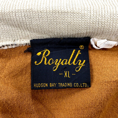 【中古品】【メンズ】 ROYALLY ロイヤリー 80-90S TRACK JACKET 80-90年代 トラックジャケット アウター 長袖 146-250302-ma-09-izu サイズ：XL カラー：茶 万代Net店