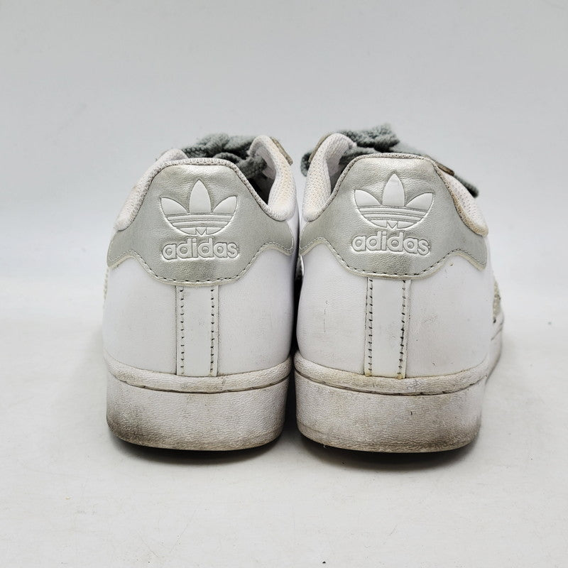 【中古品】【メンズ】 adidas アディダス FX2329 SUPERSTAR スーパースター 靴 スニーカー シューズ 161-250227-ma-03-izu サイズ：26cm カラー：WHITE SILVER METALLIC 万代Net店