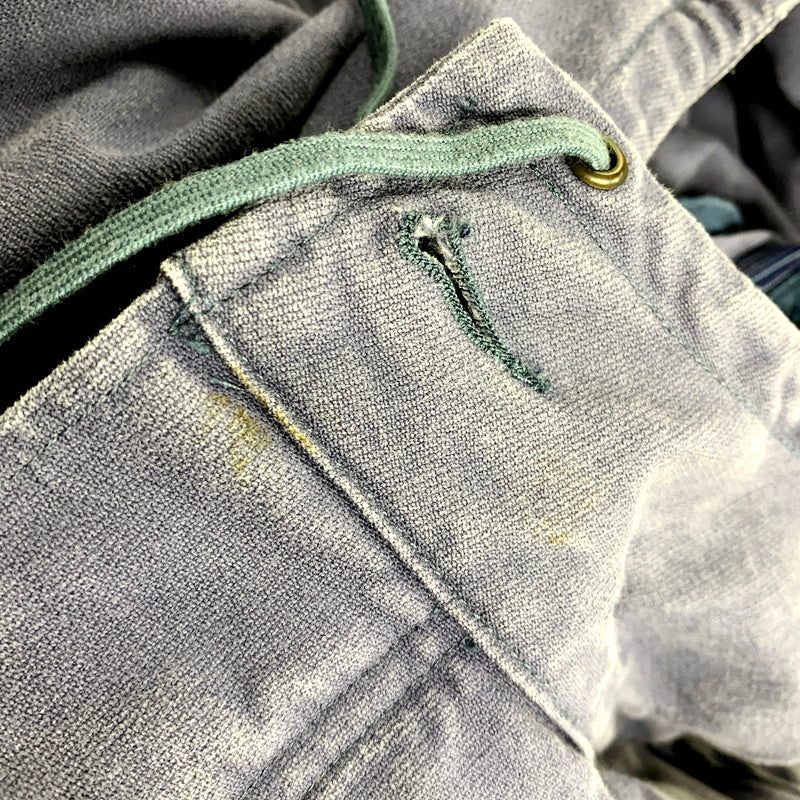 【現状渡し品】【メンズ】 GERMANY ARMY ジャーマンアーミー 90S BOA LINER FIELD PARKA OPTI ZIP ボアライナー フィールドパーカー 1992年製 ジャケット アウター 146-250301-as-26-izu サイズ：52 カラー：ネイビー系 万代Net店