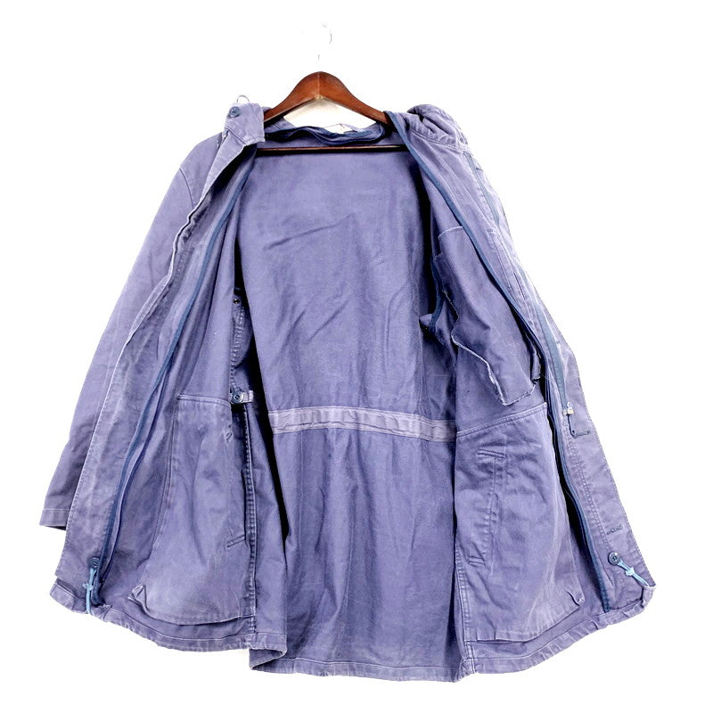 【現状渡し品】【メンズ】 GERMANY ARMY ジャーマンアーミー 90S BOA LINER FIELD PARKA OPTI ZIP ボアライナー フィールドパーカー 1992年製 ジャケット アウター 146-250301-as-26-izu サイズ：52 カラー：ネイビー系 万代Net店