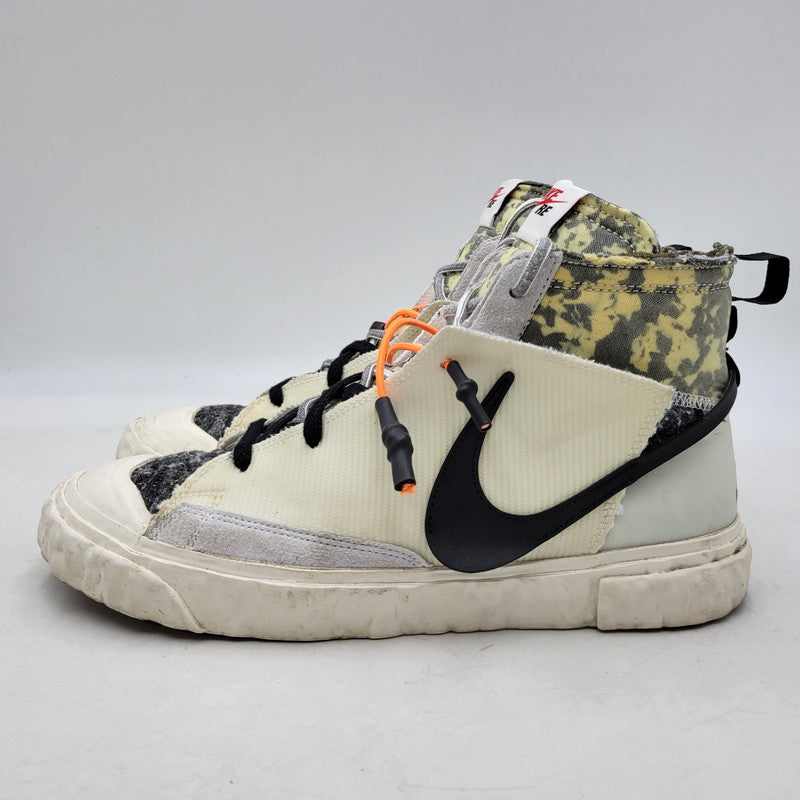 【中古品】【メンズ】 NIKE ナイキ × READYMADE レディメイド BLAZER MID CZ3589-100 ブレーザー ミッド スニーカー シューズ 靴 160-250226-as-09-izu サイズ：27.5cm カラー：WHITE/BLACK-PURE PLATINUM 万代Net店