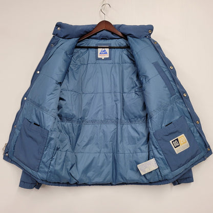 【中古品】【メンズ】 CAPE HEIGHTS ケープハイツ 80/20 CROSS HOODED DOWN JACKET クロス フーデッド ダウンジャケット アウター 144-250227-as-04-izu サイズ：S カラー：ブルー 万代Net店