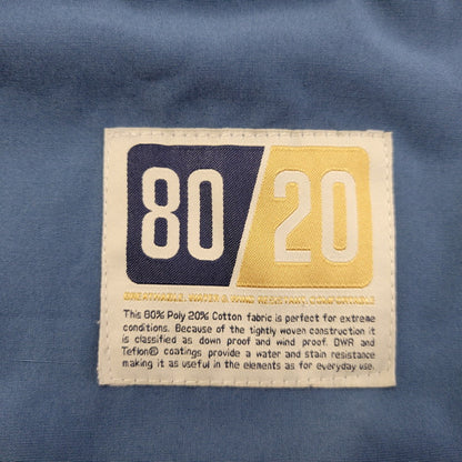 【中古品】【メンズ】 CAPE HEIGHTS ケープハイツ 80/20 CROSS HOODED DOWN JACKET クロス フーデッド ダウンジャケット アウター 144-250227-as-04-izu サイズ：S カラー：ブルー 万代Net店