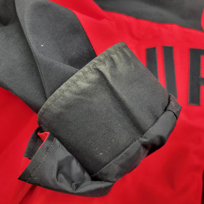 【中古品】【メンズ】 Supreme シュプリーム × THE NORTH FACE ザノースフェイス ARC LOGO MOUNTAIN PARKA NF0A3VMM アーチ ロゴ マウンテンパーカー ジャケット アウター 149-250708-as-15-izu サイズ：M カラー：レッド×ブラック 万代Net店