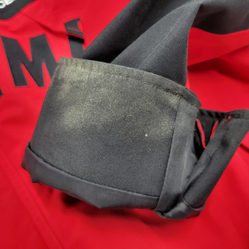 【中古品】【メンズ】 Supreme シュプリーム × THE NORTH FACE ザノースフェイス ARC LOGO MOUNTAIN PARKA NF0A3VMM アーチ ロゴ マウンテンパーカー ジャケット アウター 149-250708-as-15-izu サイズ：M カラー：レッド×ブラック 万代Net店