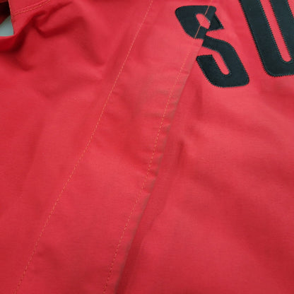 【中古品】【メンズ】 Supreme シュプリーム × THE NORTH FACE ザノースフェイス ARC LOGO MOUNTAIN PARKA NF0A3VMM アーチ ロゴ マウンテンパーカー ジャケット アウター 149-250708-as-15-izu サイズ：M カラー：レッド×ブラック 万代Net店