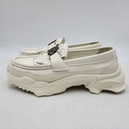 【中古品】【メンズ/レディース】 PUMA プーマ × PALOMO SPAIN パロモスペイン NITEFOX LOAFER 396840-01 24SS ナイトフォックス ローファー シューズ 靴 164-250226-as-11-izu サイズ：25.5cm カラー：FROSTED IVORY 万代Net店