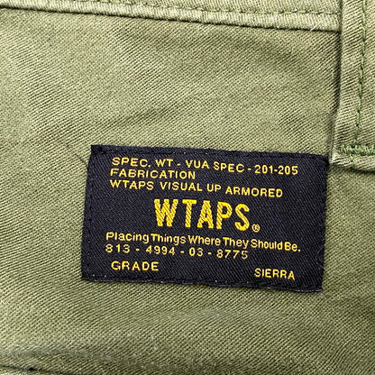 【中古品】【メンズ】 WTAPS ダブルタップス 161LTDT-PTM01 BUDS SKINNY PANTS バッズ スキニーパンツ ズボン ボトムス 153-250302-ma-05-izu サイズ：1 カラー：カーキ 万代Net店