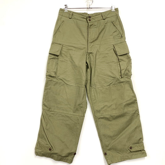 【中古品】【メンズ】  WAIPER ワイパー 23WP93 FRENCH ARMY M-47 CARGO PANTS フランス軍 カーゴパンツ ズボン ボトムス 156-250304-ma-16-izu サイズ：25 カラー：グリーン系 万代Net店