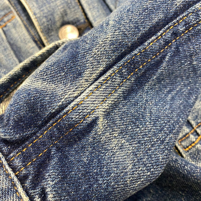 【中古品】【レディース】 TYPE 2ND DENIM JACKET 日本製 デニムジャケット アウター 168-250227-as-24-izu サイズ：1 カラー：インディゴ 万代Net店