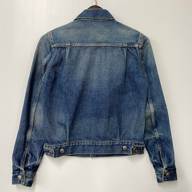 【中古品】【レディース】 HYKE ハイク TYPE 2ND DENIM JACKET 日本製 デニムジャケット アウター 168-250227-as-24-izu サイズ：1 カラー：インディゴ 万代Net店