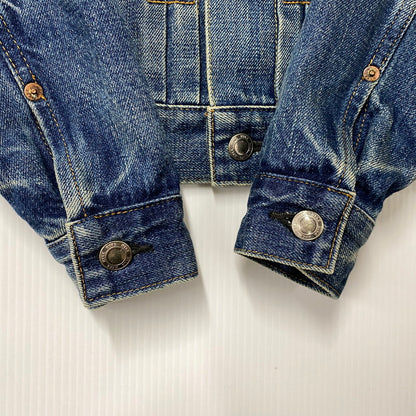【中古品】【レディース】 TYPE 2ND DENIM JACKET 日本製 デニムジャケット アウター 168-250227-as-24-izu サイズ：1 カラー：インディゴ 万代Net店