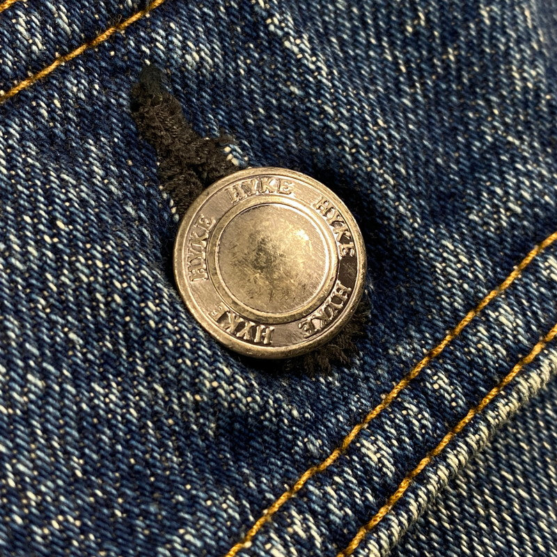 【中古品】【レディース】 TYPE 2ND DENIM JACKET 日本製 デニムジャケット アウター 168-250227-as-24-izu サイズ：1 カラー：インディゴ 万代Net店