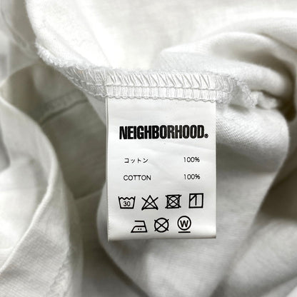 【中古品】【メンズ】 NEIGHBORHOOD ネイバーフッド NH X ABEL BROWN TEE LS ネイバーフッド X アベルブラウン Tシャツ ロングスリーブ トップス 長袖 142-250302-ma-06-izu サイズ：L カラー：WHITE 万代Net店