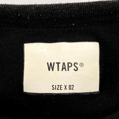 【中古品】【メンズ】 WTAPS ダブルタップス 231ATDT-CSM01S 23SS CONTAIN SS CTPL.GPS コンテイン ショートスリーブ トップス Tシャツ 半袖 142-250302-ma-04-izu サイズ：02 カラー：BLACK 万代Net店