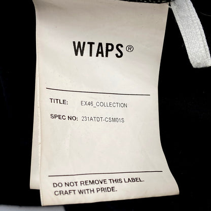 【中古品】【メンズ】 WTAPS ダブルタップス 231ATDT-CSM01S 23SS CONTAIN SS CTPL.GPS コンテイン ショートスリーブ トップス Tシャツ 半袖 142-250302-ma-04-izu サイズ：02 カラー：BLACK 万代Net店