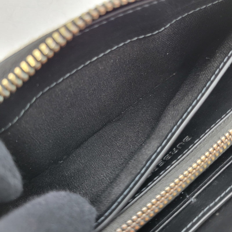 【現状渡し品】【メンズ/レディース】 BURBERRY バーバリー チャコールチェック ラウンドファスナー 長財布 ウォレット 181-250227-as-16-izu カラー：ブラック系 万代Net店