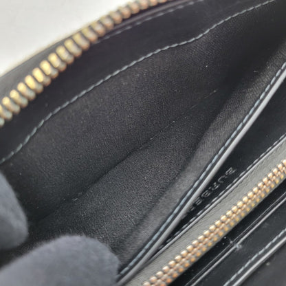 【現状渡し品】【メンズ/レディース】 BURBERRY バーバリー チャコールチェック ラウンドファスナー 長財布 ウォレット 181-250227-as-16-izu カラー：ブラック系 万代Net店