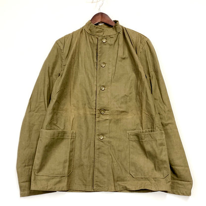 【中古品】【メンズ】  CZECH ARMY チェコ軍 STAND COLLAR MILITARY JACKET スタンドカラーミリタリージャケット アウター 長袖 146-250304-ma-11-izu サイズ：不明 カラー：茶系 万代Net店