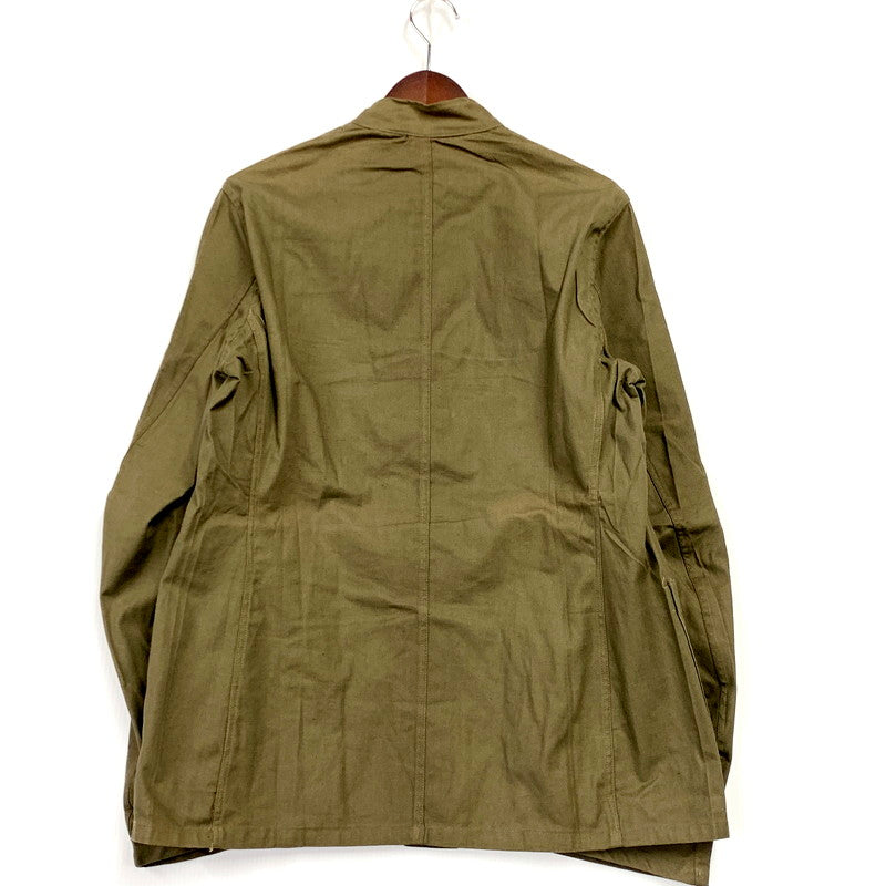 【中古品】【メンズ】  CZECH ARMY チェコ軍 STAND COLLAR MILITARY JACKET スタンドカラーミリタリージャケット アウター 長袖 146-250304-ma-11-izu サイズ：不明 カラー：茶系 万代Net店