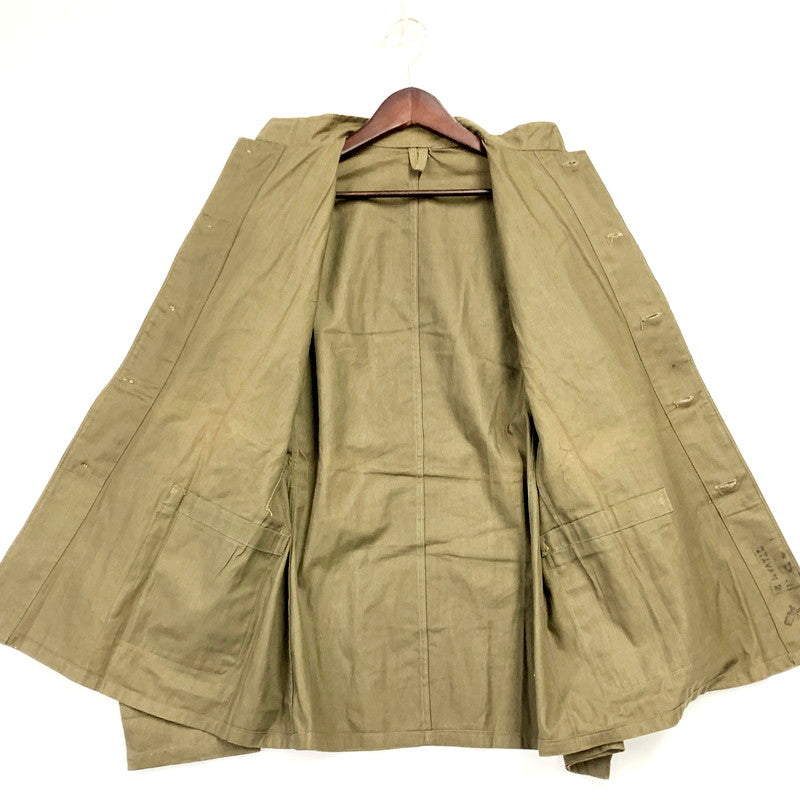 【中古品】【メンズ】  CZECH ARMY チェコ軍 STAND COLLAR MILITARY JACKET スタンドカラーミリタリージャケット アウター 長袖 146-250304-ma-11-izu サイズ：不明 カラー：茶系 万代Net店