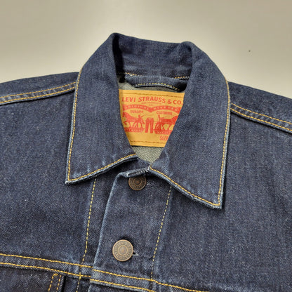 【中古品】【メンズ】 Levi's リーバイス DENIM TRUCKER JACKET 72334-0220 デニム トラッカージャケット デニムジャケット Gジャン ボタン裏刻印3937 アウター 147-250302-ay-17-izu サイズ：S カラー：インディゴ 万代Net店